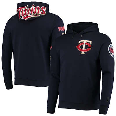 Sweat à capuche Pro Standard bleu marine pour homme avec logo de l'équipe des Minnesota Twins