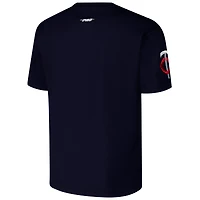 T-shirt à épaules tombantes Turn It Up Pro Standard bleu marine pour homme des Minnesota Twins