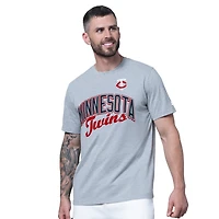 Men's Starter  Navy/Heather Gray Minnesota Twins Two-Pack T-Shirt Set