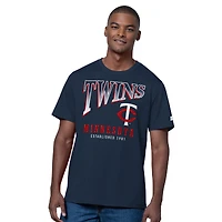 Men's Starter  Navy/Heather Gray Minnesota Twins Two-Pack T-Shirt Set