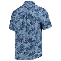 Chemise boutonnée Tommy Bahama pour homme, bleu marine Minnesota Twins Sport Reign Forest Fronds