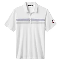 Men's TravisMathew White Minnesota Twins Top Recruit Tri-Blend Polo