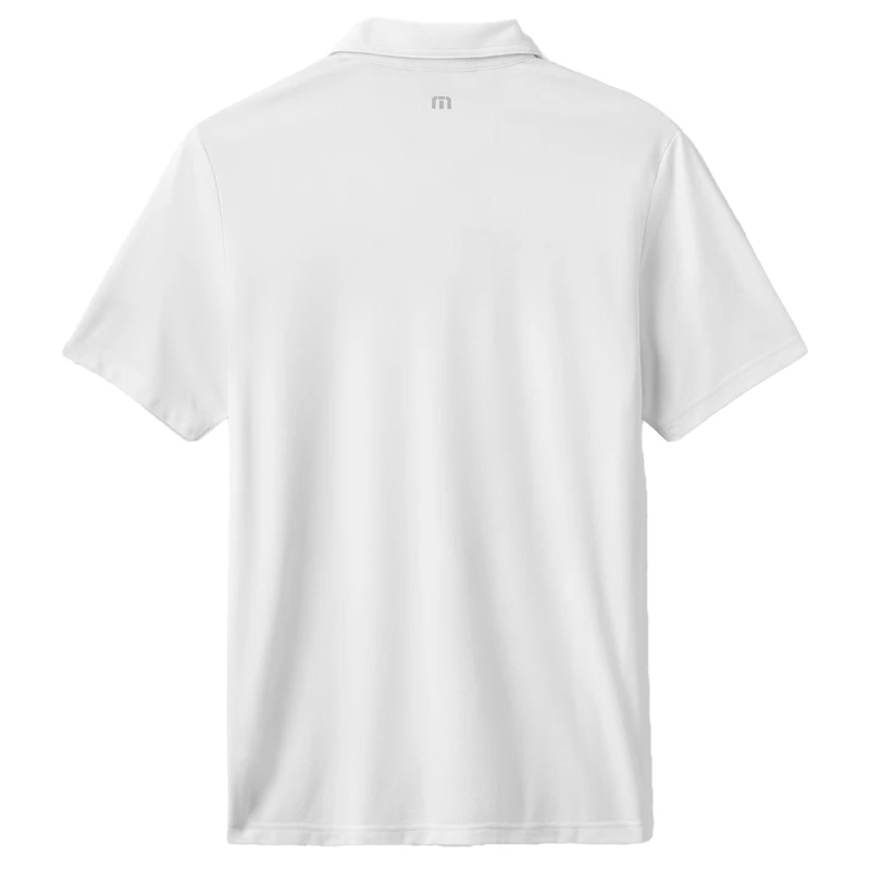 Men's TravisMathew White Minnesota Twins Top Recruit Tri-Blend Polo