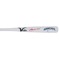 Mick Abel Minnesota Twins Autographed Victus Team ID Mini Bat
