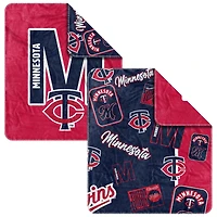 Minnesota Twins 50” x 60” Dream Weave Throw Blanket