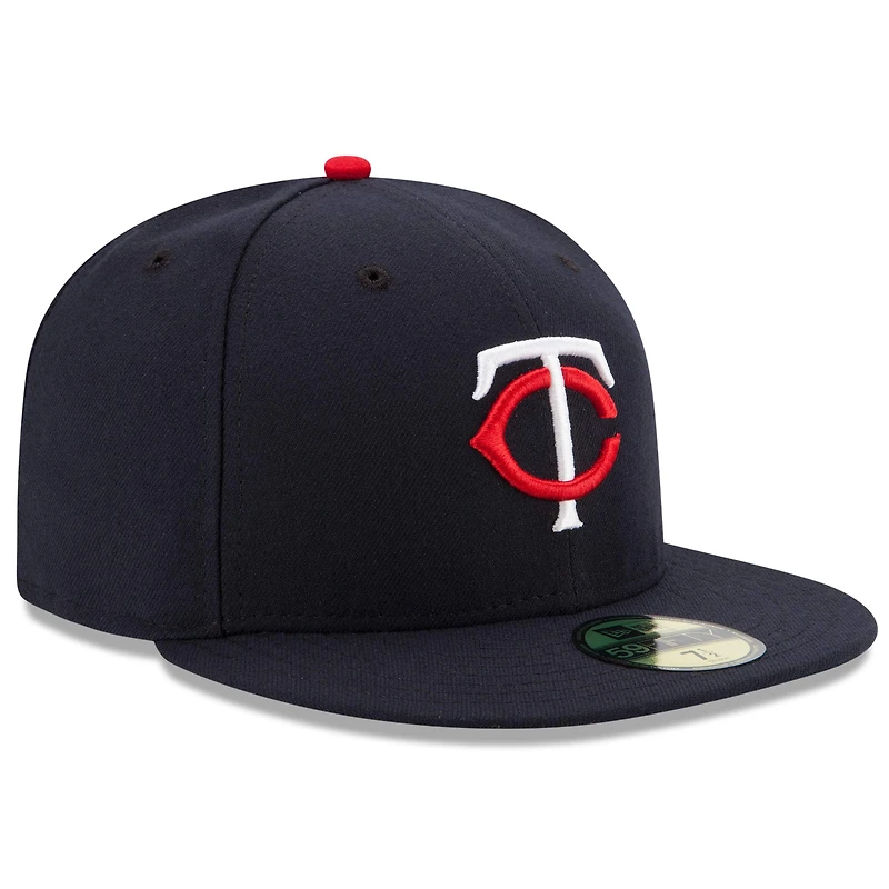 Minnesota Twins New Era Home Authentic Collection On-Field 59FIFTY - Chapeau ajusté Marine
