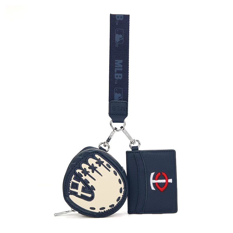 Bracelet gant et portefeuille Montana West Minnesota Twins