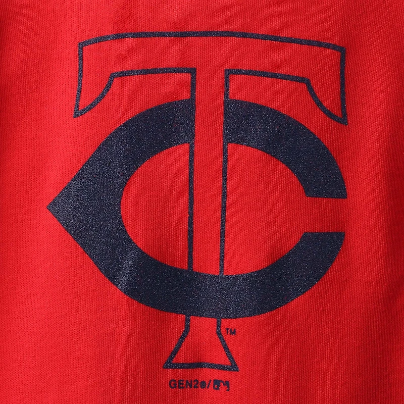 Ensemble de 2 bodys Shining All-Star pour nouveau-nés et nourrissons, bleu marine/rouge, Minnesota Twins