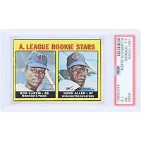 Rod Carew & Hank Allen 1967 Topps #569 PSA Authenticated 1.5 Rookie Card