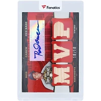 Rod Carew Minnesota Twins Autographed 2006 Topps Triple Threads Triple Game-Used Relic #TTRA-102 #18/18 Card 