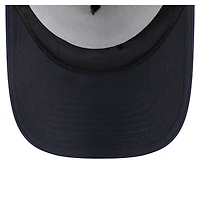 Casquette ajustable New Era blanche/bleu marine pour tout-petit, motif A-Frame 9FORTY des Twins du Minnesota