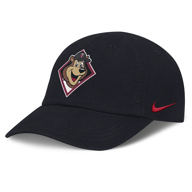 Toddler Nike Navy Minnesota Twins Mascot Club Adjustable Hat