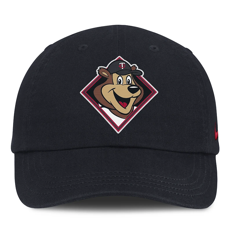 Toddler Nike Navy Minnesota Twins Mascot Club Adjustable Hat