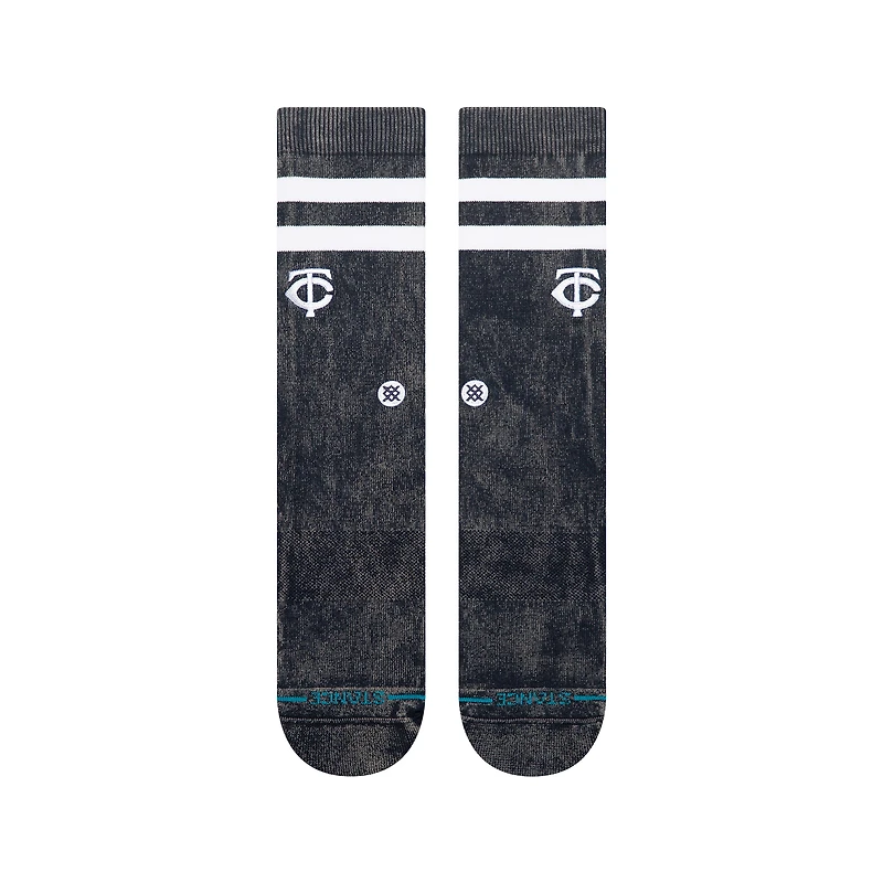 Chaussettes unisexes Stance Navy Minnesota Twins Rotation
