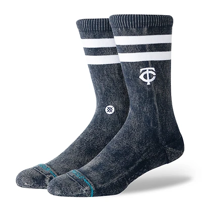 Chaussettes unisexes Stance Navy Minnesota Twins Rotation