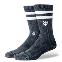 Chaussettes unisexes Stance Navy Minnesota Twins Rotation