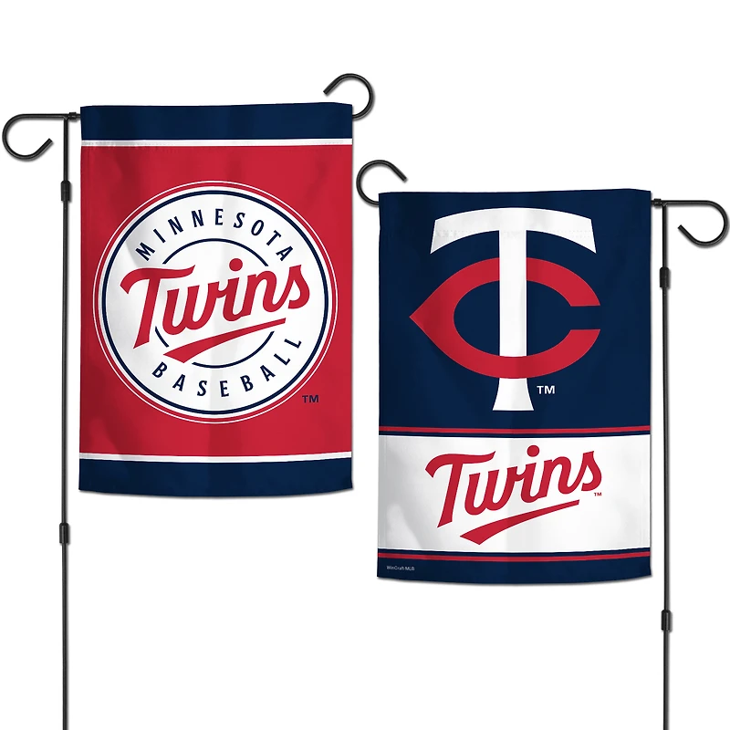 WinCraft Minnesota Twins 12'' x 18'' Double-Sided Garden Flag