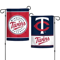 WinCraft Minnesota Twins 12'' x 18'' Double-Sided Garden Flag