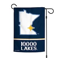 Drapeau de jardin double face WinCraft Minnesota Twins 2024 City Connect 12 po x 18 po