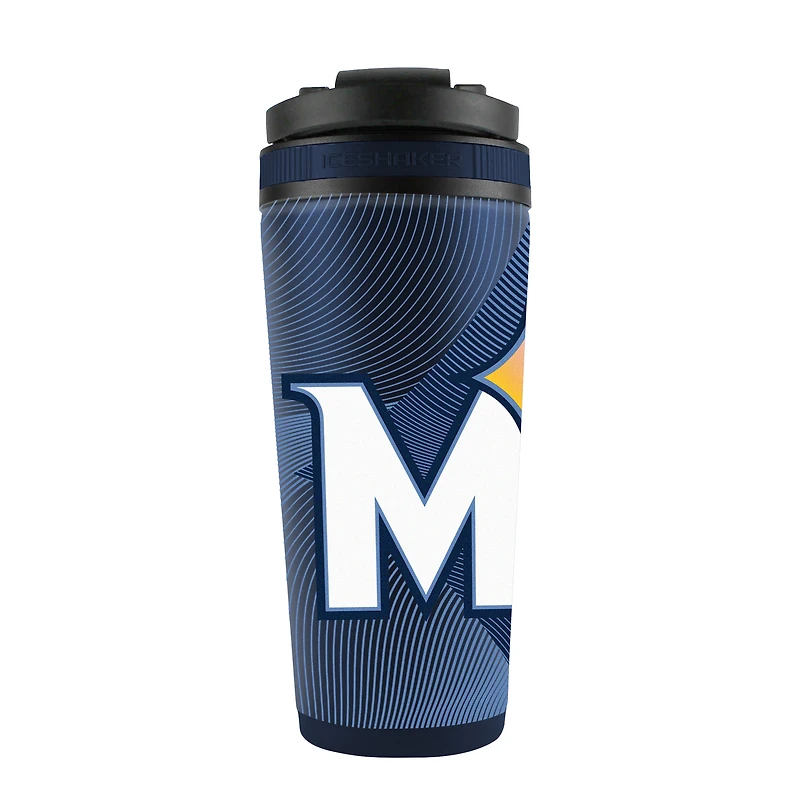 Bouteille shaker à glace en acier inoxydable 4D WinCraft Minnesota Twins 2024 City Connect de 26 oz