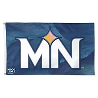 WinCraft Minnesota Twins 2024 City Connect Drapeau de luxe unilatéral 3' x 5'