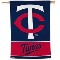 WinCraft Minnesota Twins Bannière verticale simple face avec logo principal 28" x 40"