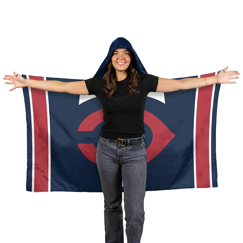 WinCraft Minnesota Twins Drapeau à capuche 3' x 5'