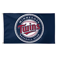 WinCraft Minnesota Twins 3' x 5' Logo principal simple face - Drapeau