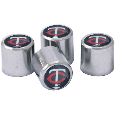 WinCraft Minnesota Twins Lot de 4 couvercles de tige de valve