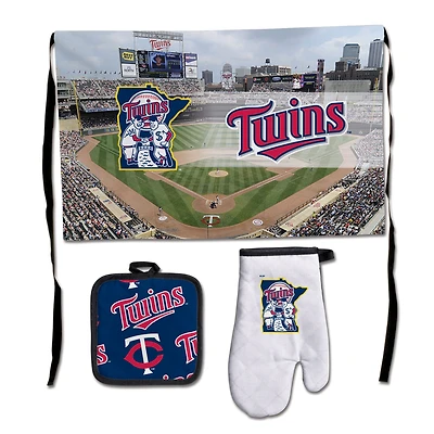 Ensemble de barbecue WinCraft Minnesota Twins Deluxe