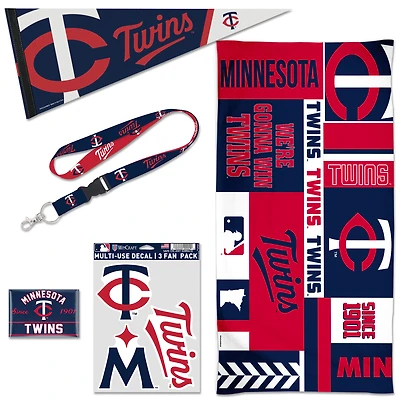 Pack d'accessoires pour ventilateur WinCraft Minnesota Twins House