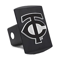 Cache-attelage WinCraft Minnesota Twins Premium en métal chromé avec logo des Twins