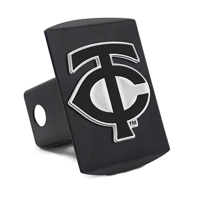 Cache-attelage WinCraft Minnesota Twins Premium en métal chromé avec logo des Twins