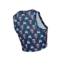 Ensemble débardeur et jupe-short en tricot bleu marine Concepts Sport pour femme des Twins du Minnesota