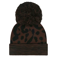 Women's '47 Brown Minnesota Twins Rosette Cuffed Knit Hat with Pom