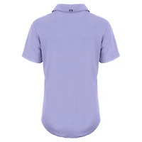 Women's Cutter & Buck Lavender Minnesota Twins Coastline Epic Comfort Eco Recycled Polo