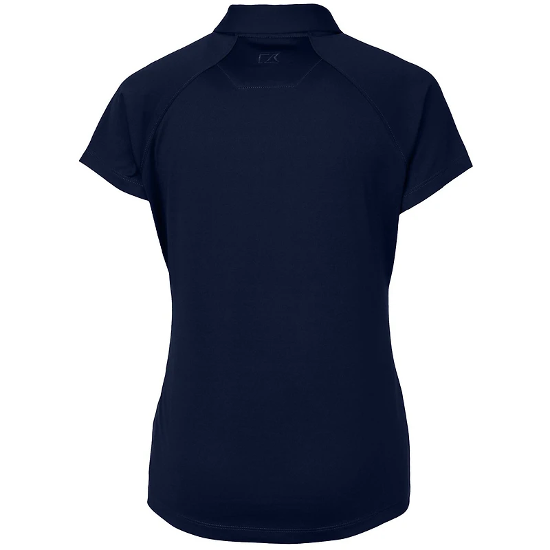 Women's Cutter & Buck Navy Minnesota Twins DryTec Forge Stretch Polo