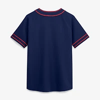 Women's Fanatics Navy Minnesota Twins Diva Race Ahead Raglan V-Neck T-Shirt