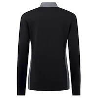 Women's Levelwear Black Minnesota Twins Moxie Insignia Core Quarter-Zip Top