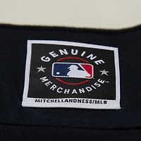 Sweat-shirt en molleton à imprimé contrasté bleu marine/noir pour femme Mitchell & Ness des Twins du Minnesota, collection Cooperstown