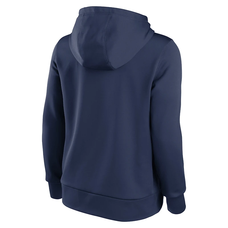 Sweat à capuche Nike Minnesota Twins 2023 Big Game Fleece pour femme - Bleu marine