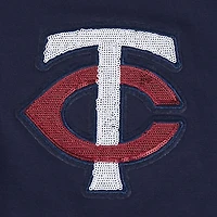 T-shirt court Baby Doll Game Day Classics bleu marine Pro Standard pour femme des Minnesota Twins