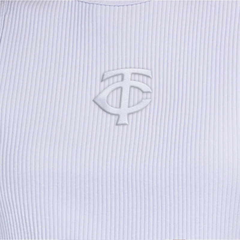 Women's Starter Light Blue Minnesota Twins Pastels Ribbed Tank Top