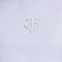 Women's Starter Light Blue Minnesota Twins Pastels Ribbed Tank Top
