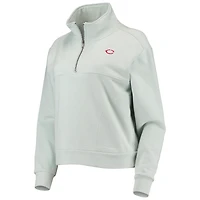 V118087 TWINS BLEU FEMME 2-HIT 1/4 ZIP JACLADQZP