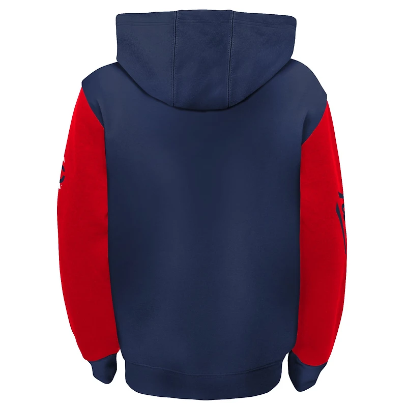 Youth Fanatics Navy/Red Minnesota Twins Postcard Full-Zip Hoodie Jacket