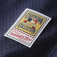 Youth Mitchell & Ness David Ortiz Navy Minnesota Twins Cooperstown Collection Mesh Batting Practice Jersey
