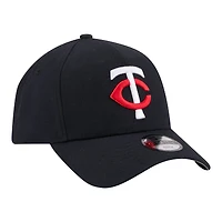Youth New Era Navy Minnesota Twins 9FORTY A-Frame Adjustable Hat