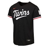 Youth Nike  Black Minnesota Twins Alternate 2 Stadium Jersey