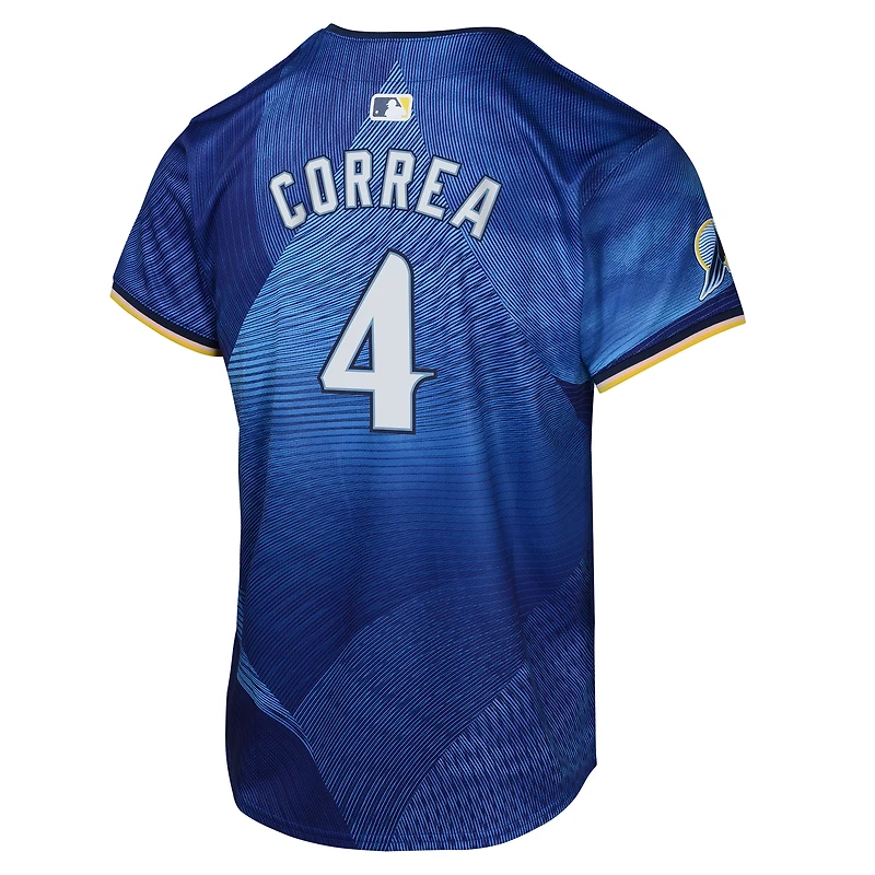 Youth Nike Carlos Correa Royal Minnesota Twins 2024 City Connect Limited Jersey